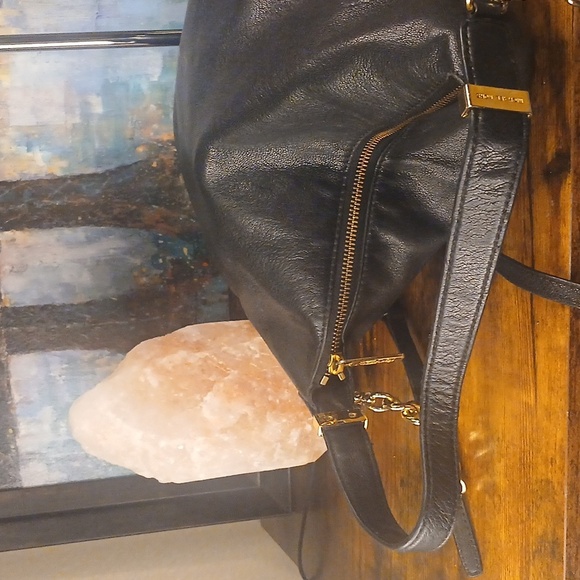 Michael Kors Black Bedford Leather Shoulder/Crossbody/ Handbag - Picture 8 of 15